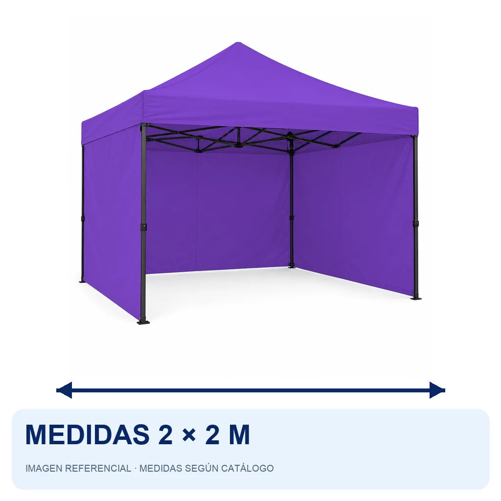morado lateral liso, medidas