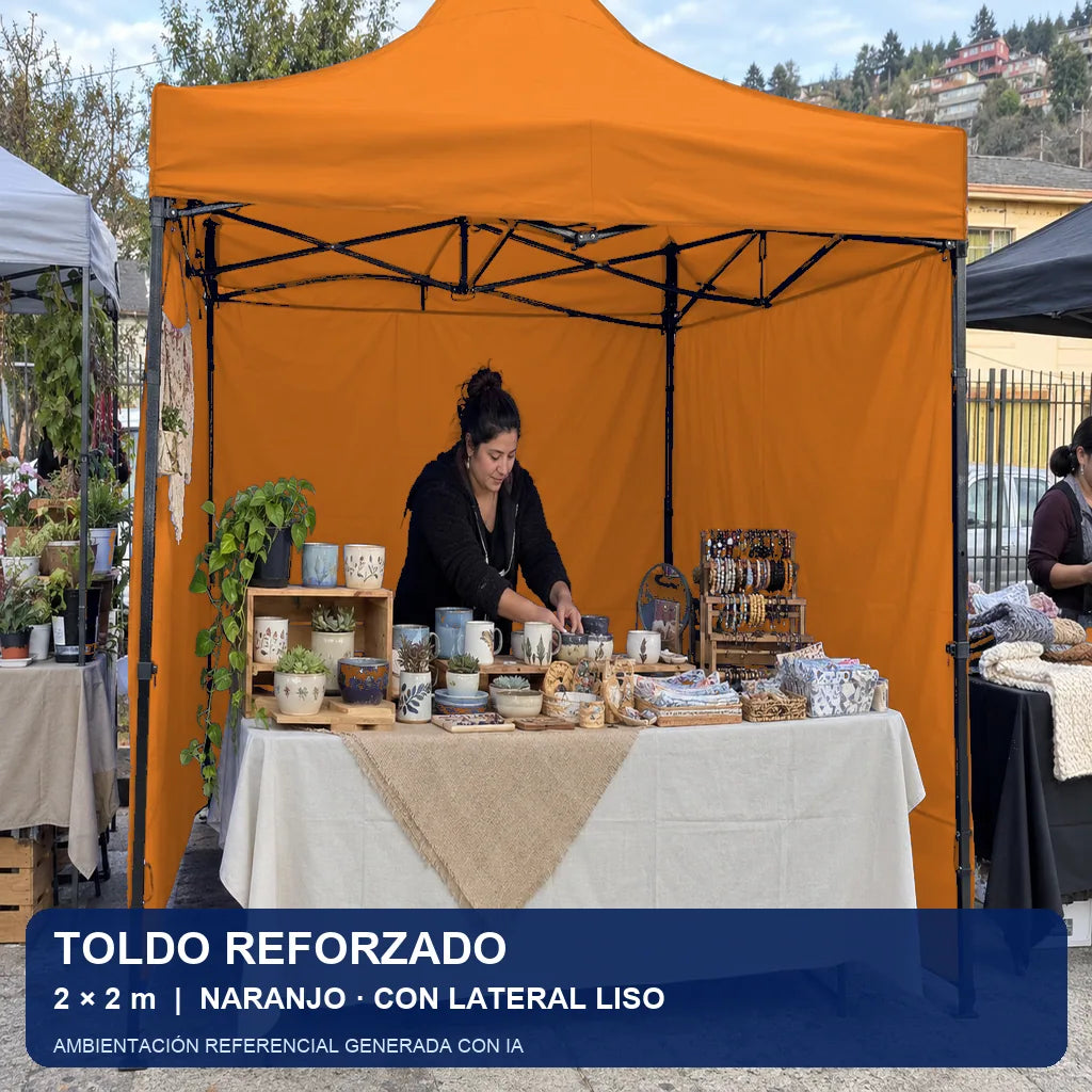 naranjo lateral liso, uso en evento