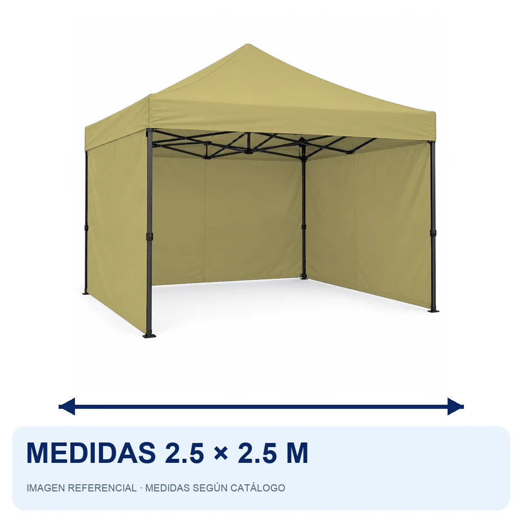 caqui lateral liso, medidas