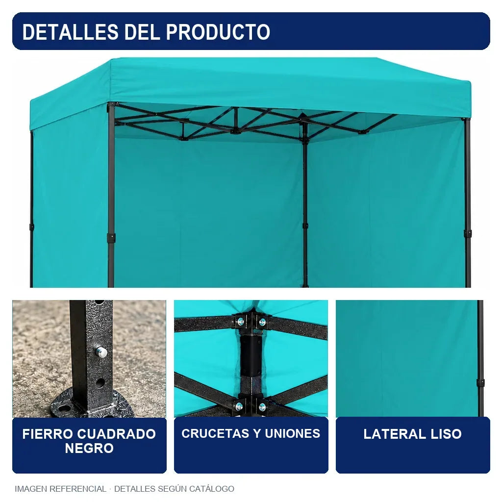 turquesa lateral liso, detalles