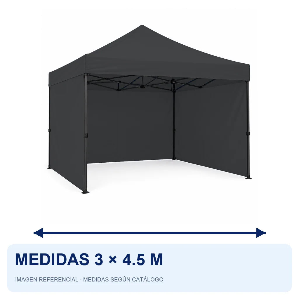 negro lateral liso, medidas
