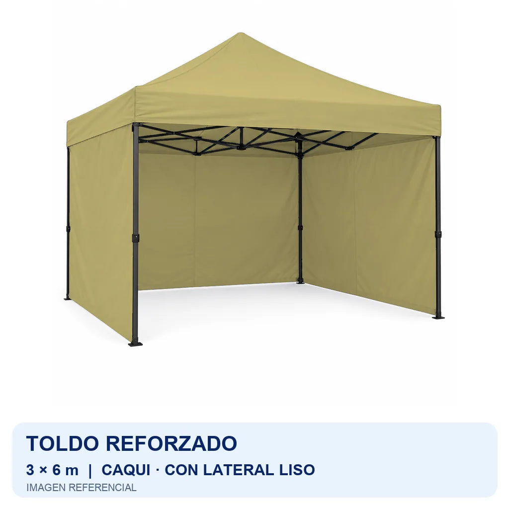 caqui lateral liso, fondo blanco