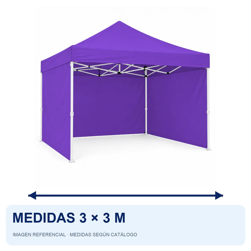 morado lateral liso, medidas