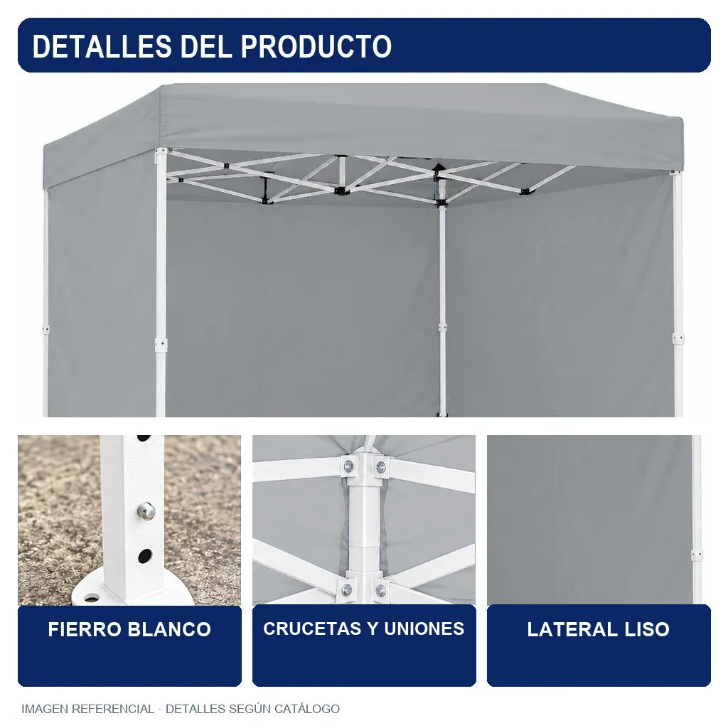 gris lateral liso, detalles