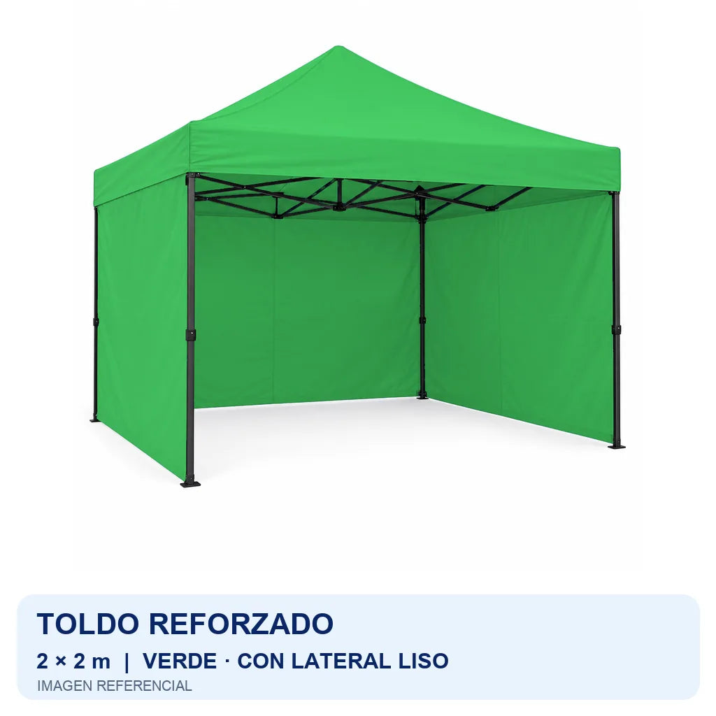 verde lateral liso, fondo blanco