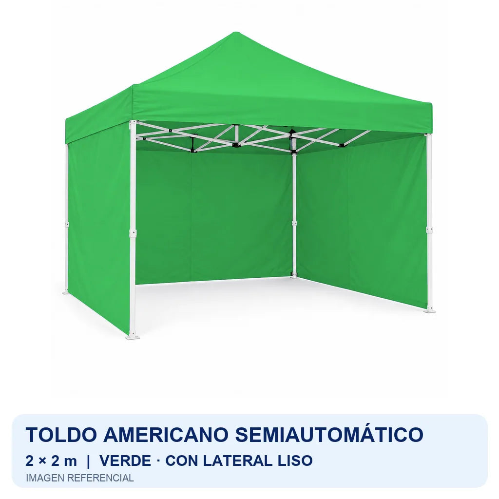 verde lateral liso, fondo blanco