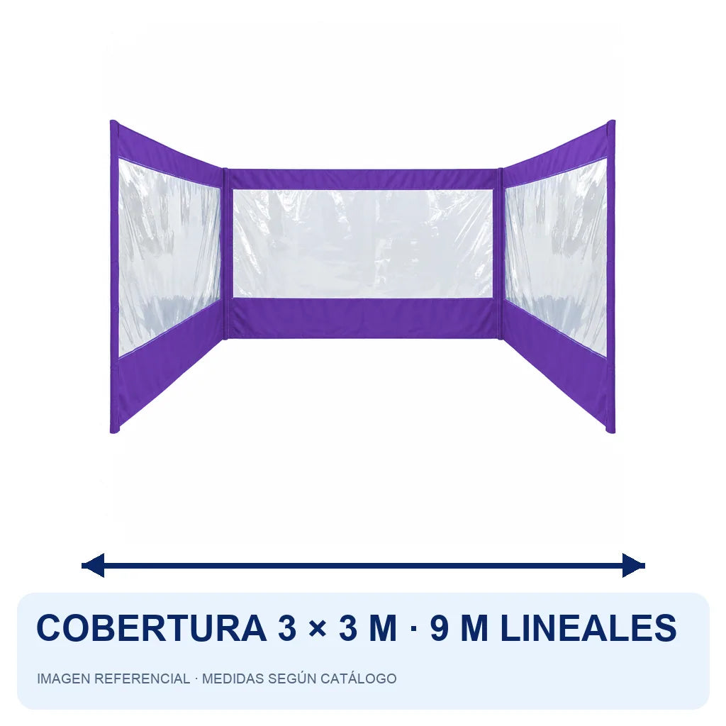 morado, medidas