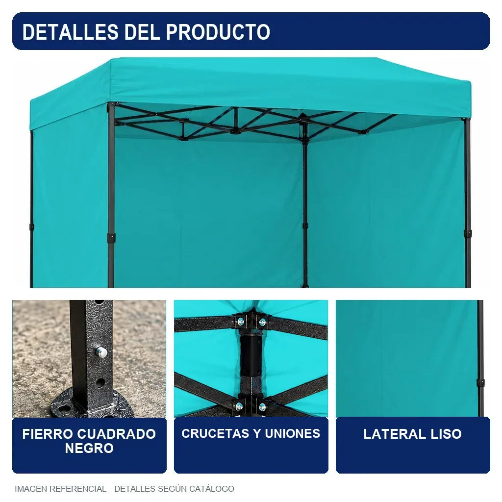 turquesa lateral liso, detalles
