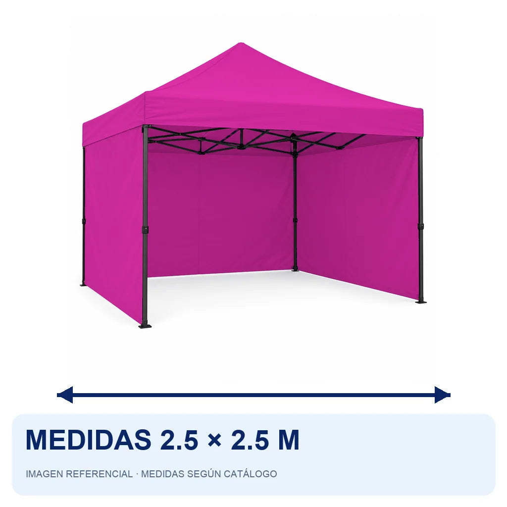 fucsia lateral liso, medidas