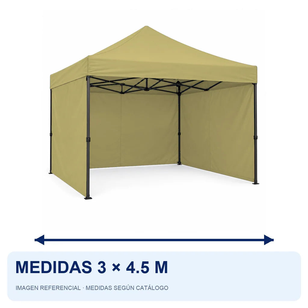 caqui lateral liso, medidas