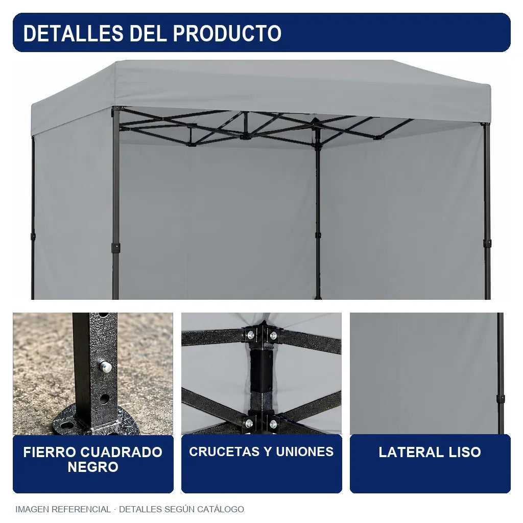 gris lateral liso, detalles