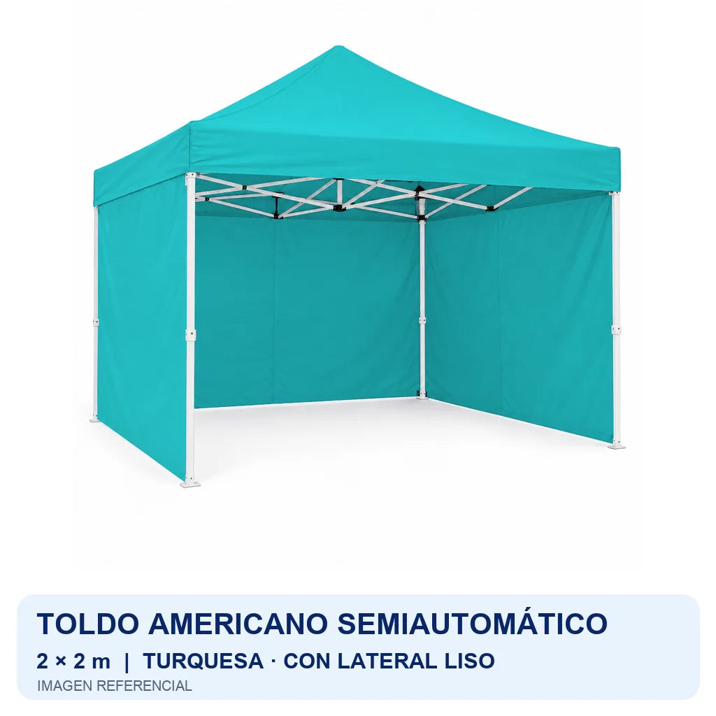turquesa lateral liso, fondo blanco