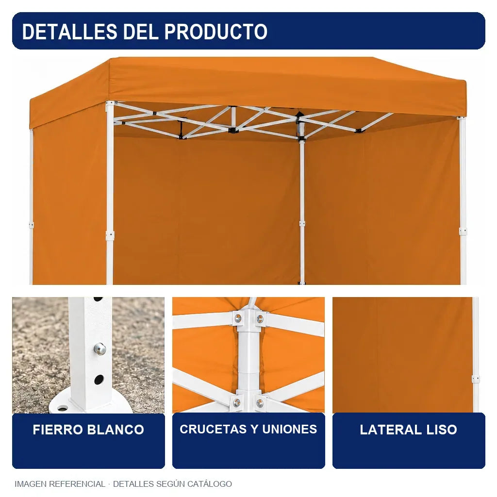 naranjo lateral liso, detalles