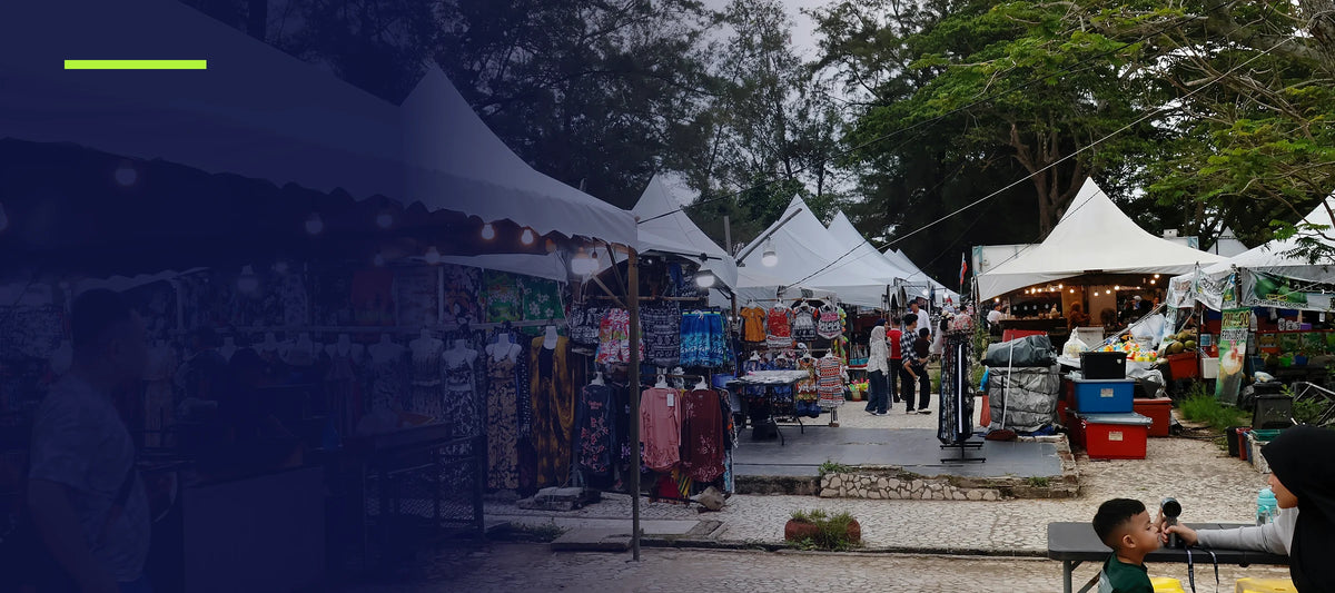 Toldos para tu feria o evento.